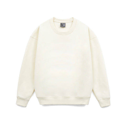 Beige Basic Sweatshirt